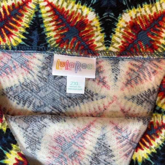 LuLaRoe Cassie Tribal Print Pencil Skirt - Picture 8 of 8